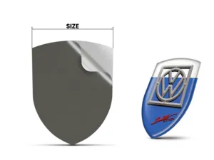 VW Personalisierte Autosticker Stern Exklusiv Minimal